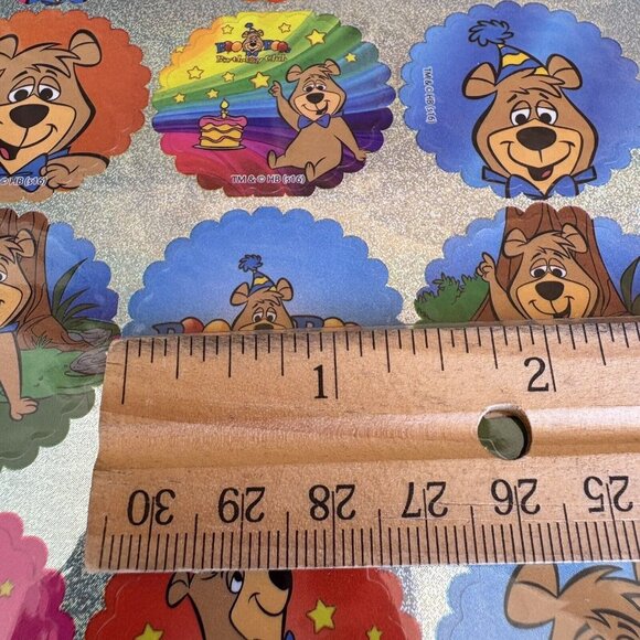 Yogi Bear Boo Boo’s Birthday Club Stickers 32 Stickers NEW - Picture 7 of 7